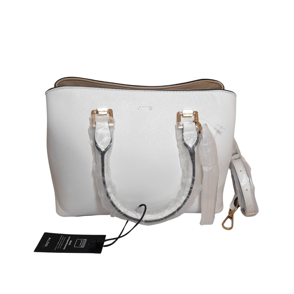 ALDO White 'Legoirii' Convertible Satchel | Brand New |