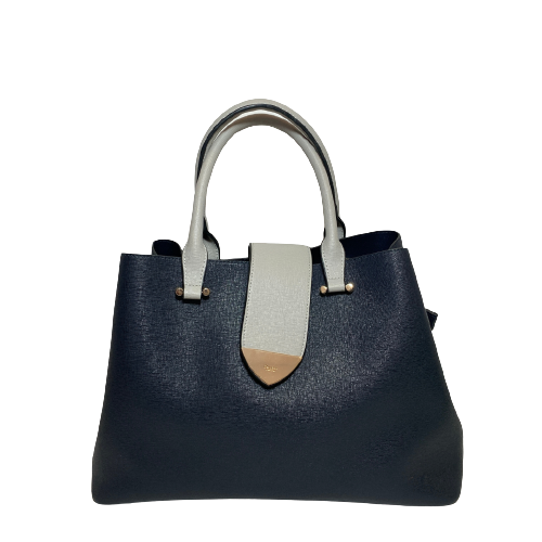 Dune Navy & Grey Satchel | Brand New |