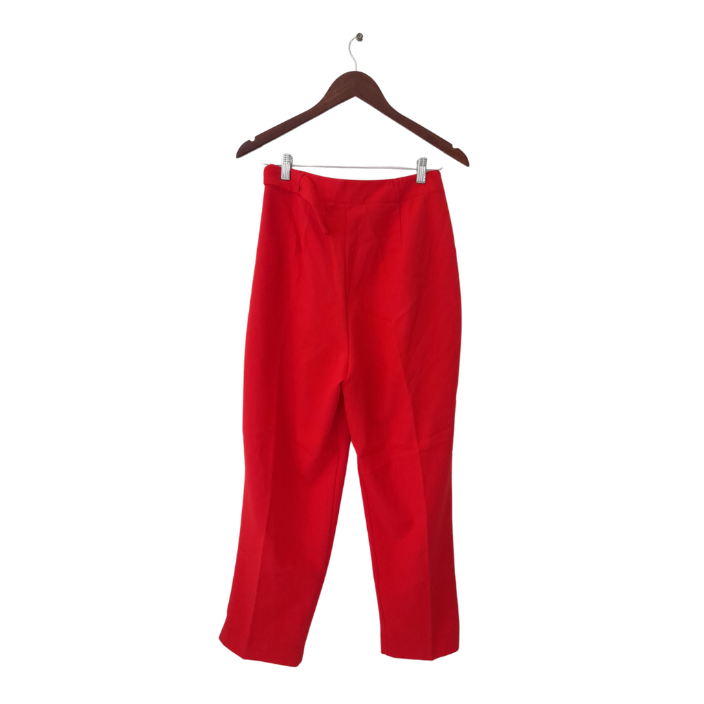 TEMT Red Belted Pants | Brand New |