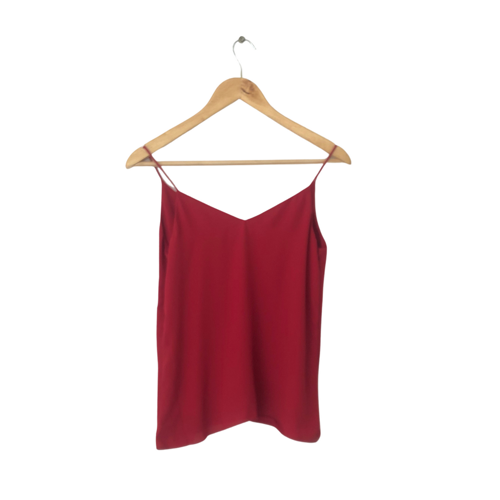 H&M Red Slip Top | Gently Used |