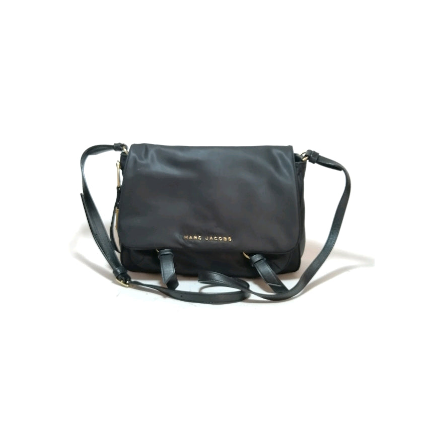 Marc Jacobs Black Zip That Mini Messenger Bag