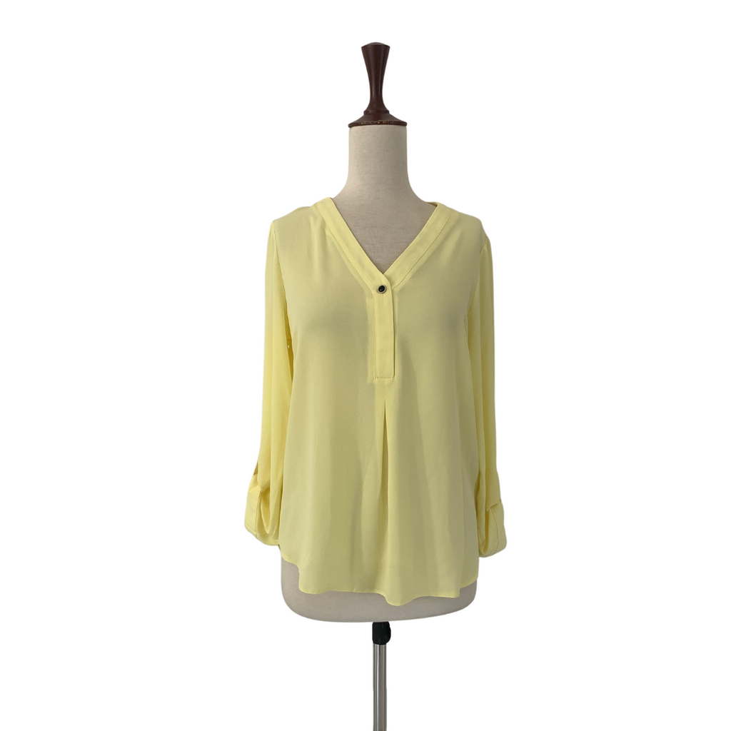 Dorothy Perkins Lemon Yellow Top | Brand New |