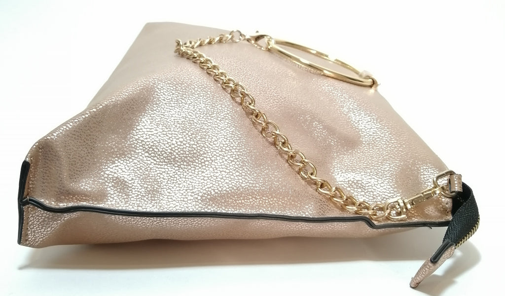 ALDO Rose Gold Pebbled Leather Bag | Like New |