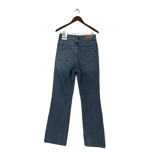 ZARA Denim High-waisted Bootcut Jeans | Brand New |