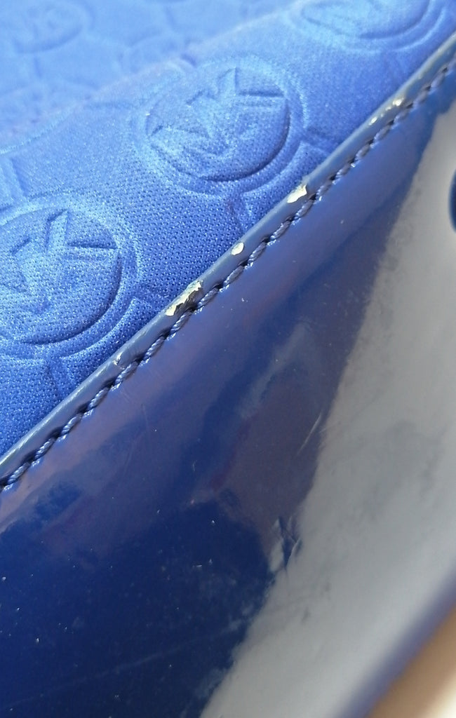 Michael Kors Monogram Cobalt Blue Tote