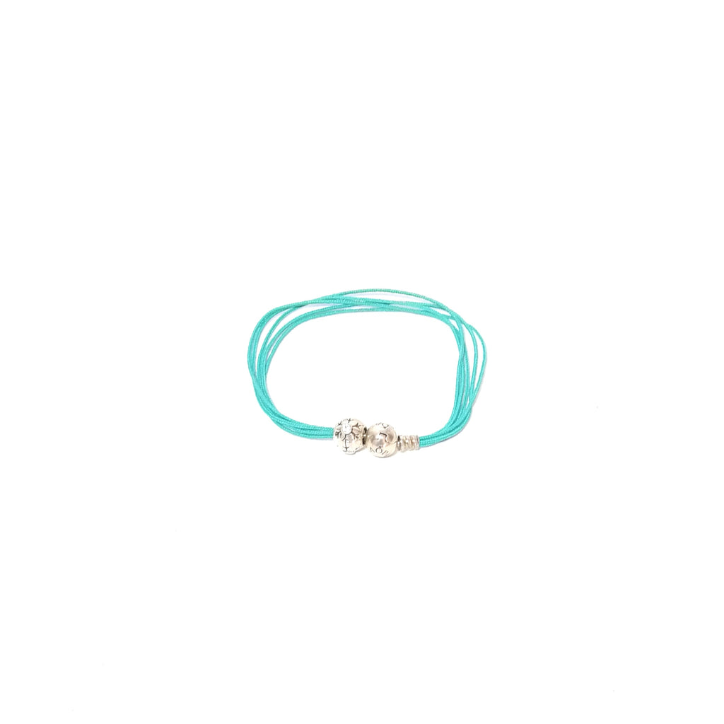 Pandora Green Cord Bracelet 