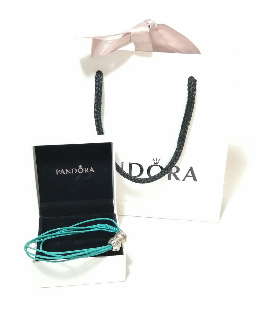 Pandora Green Cord Bracelet 