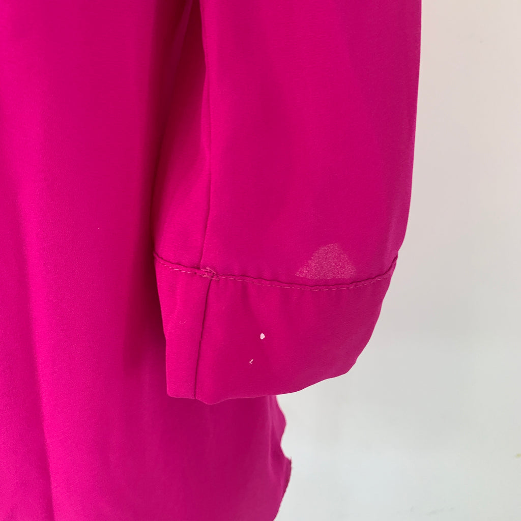 Atmosphere Fuschia Zip Top | Pre Loved |