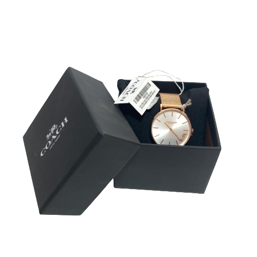 Coach Rosegold Round Watch | Brand New |