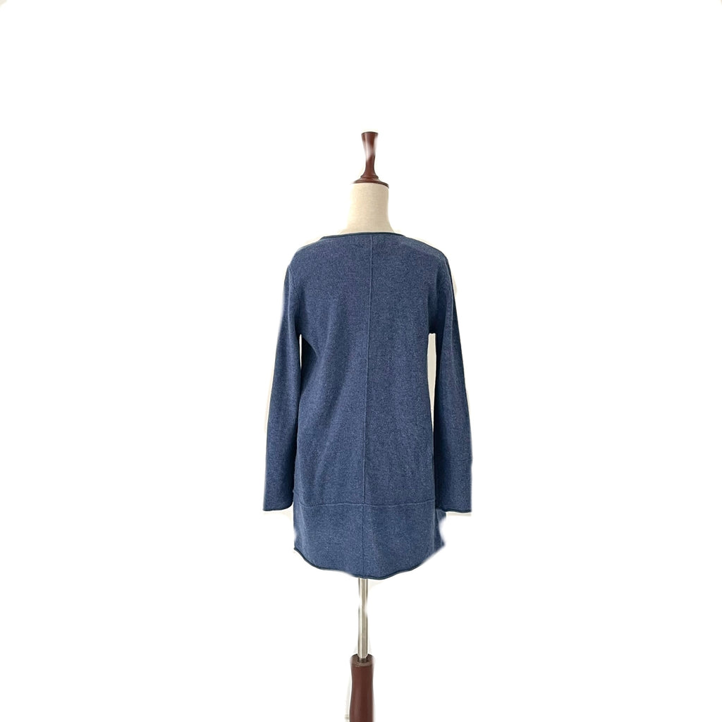 MAGASCHONI Blue Cashmere Cardigan | Brand New |