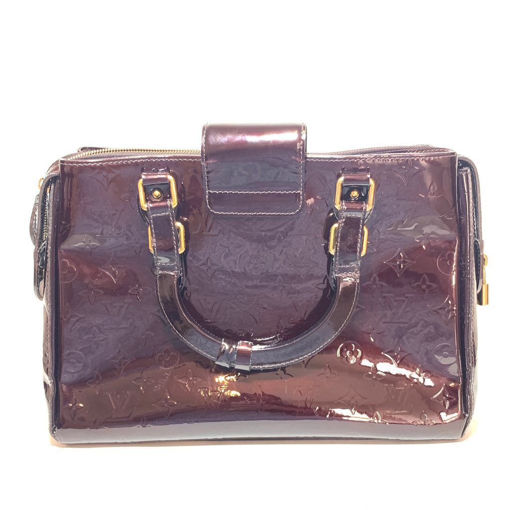 Louis Vuitton Amarante Monogram Vernis Melrose Avenue Bag | Pre Loved ...