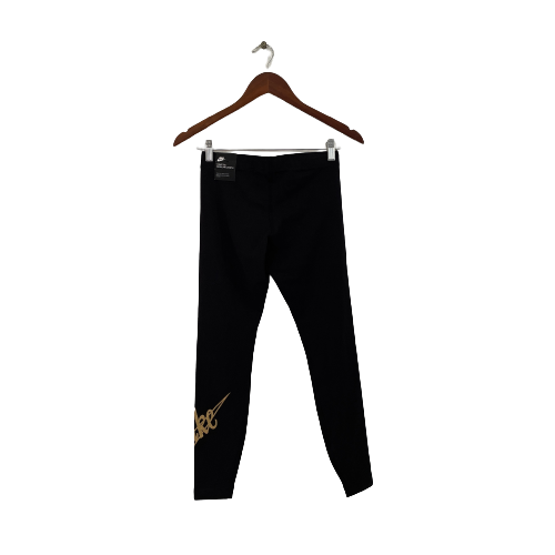 Nike Black and Gold Leggings | Brand New |