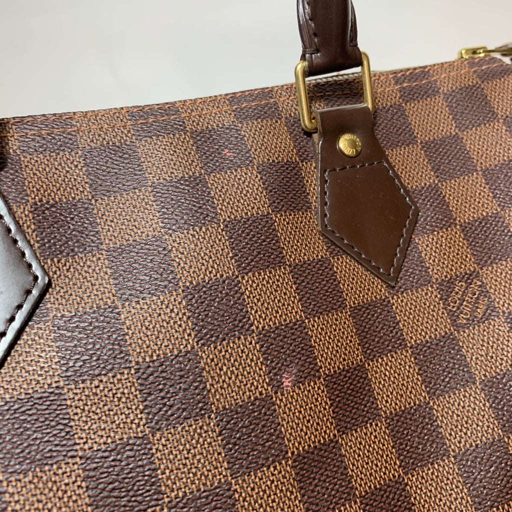 Speedy 30 Damier Ebene Canvas – Over Stock Pakistan