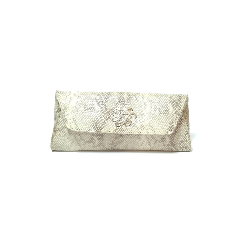 Ted Baker Snakeskin Print Clutch 