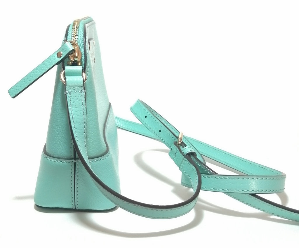 Kate Spade 'Hanna Wellesley' Turquoise Leather Crossbody Bag