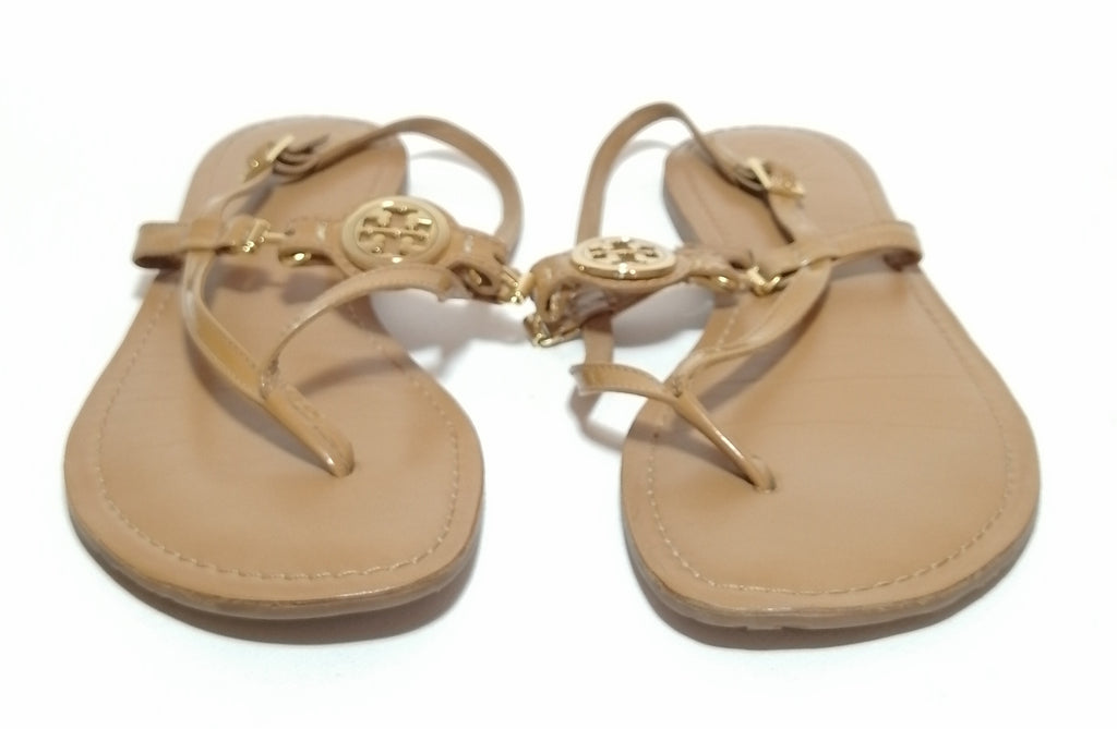 Tory Burch Tan Leather 'Ali' Sandals