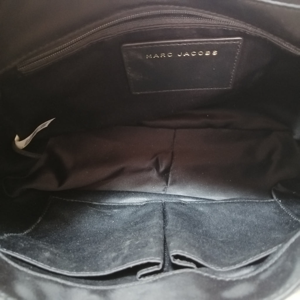 Marc Jacobs Black Zip That Mini Messenger Bag