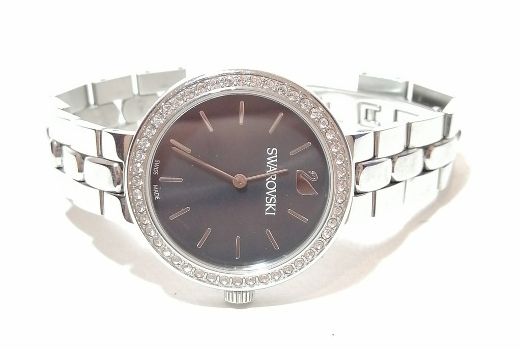 Swarovski Grey Rhinestone 5213681 Watch