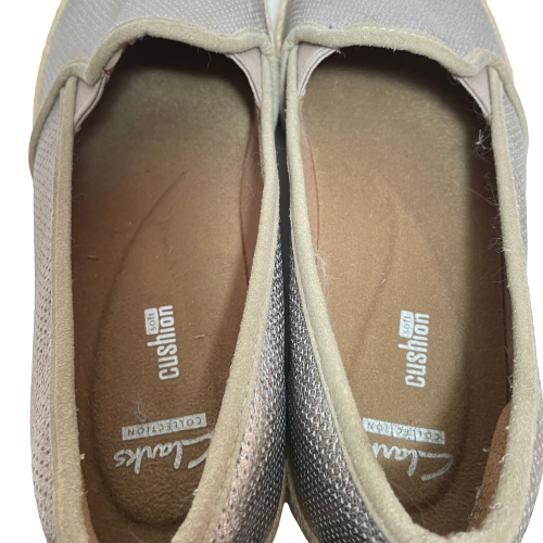 Clark's Metallic Jute Espadrilles | Pre Loved |