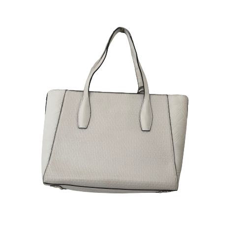 River Island White Textured Tote Bag | Brand New |