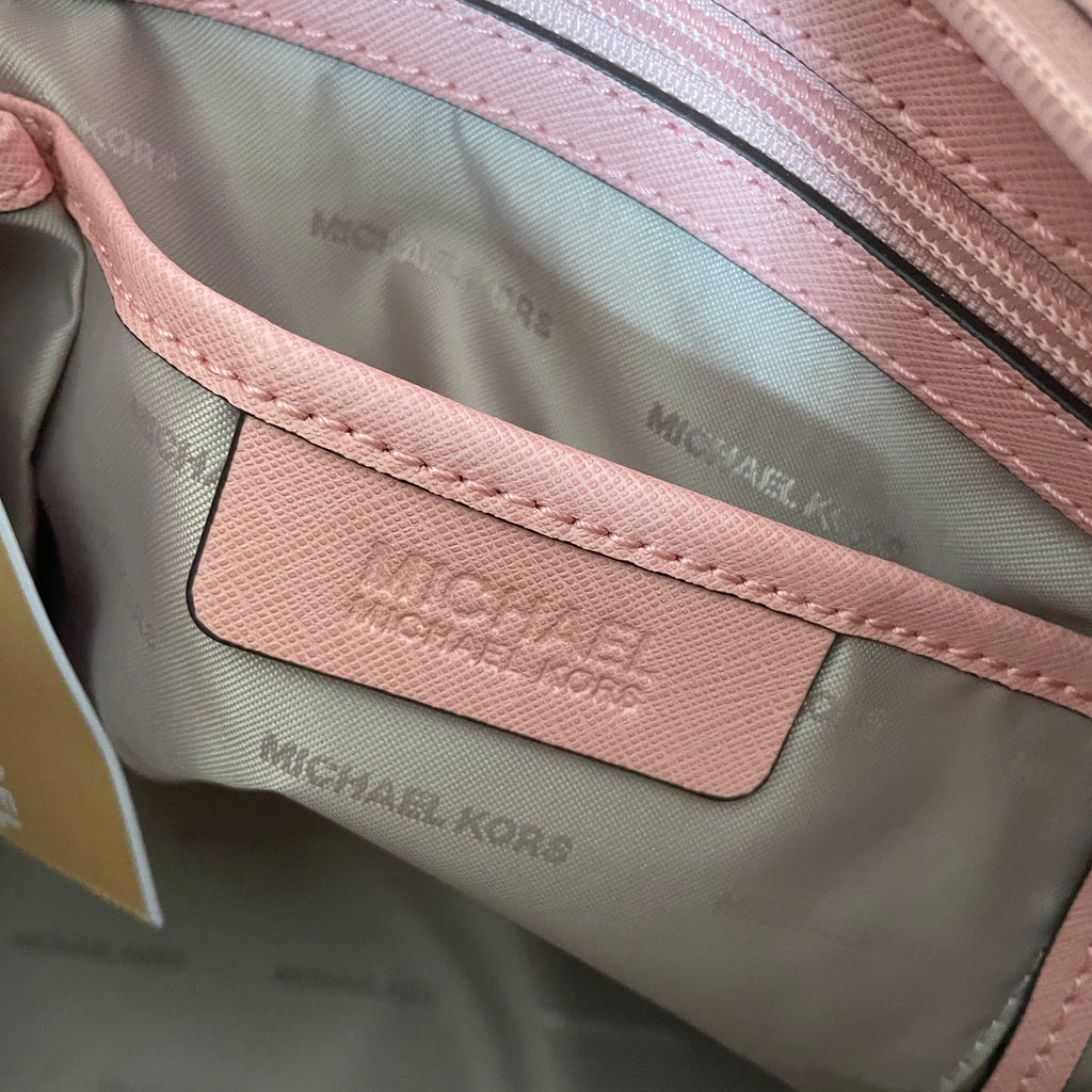 Michael Kors Pale Pink Jet Set Leather Tote | Brand New |