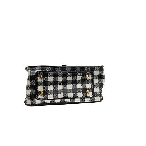 ALDO Black and White Checked Crossbody Bag | Pre Loved |