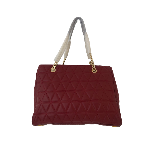 BRAND NEW Michael Kors Burgundy popular Quilted Clutch