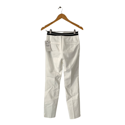 ZARA White Jogger Waist Pants | Brand New |