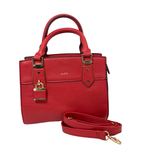 ALDO Red Satchel | Like New |