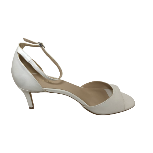 Le Chateau Ivory Heeled Sandals | Brand New |