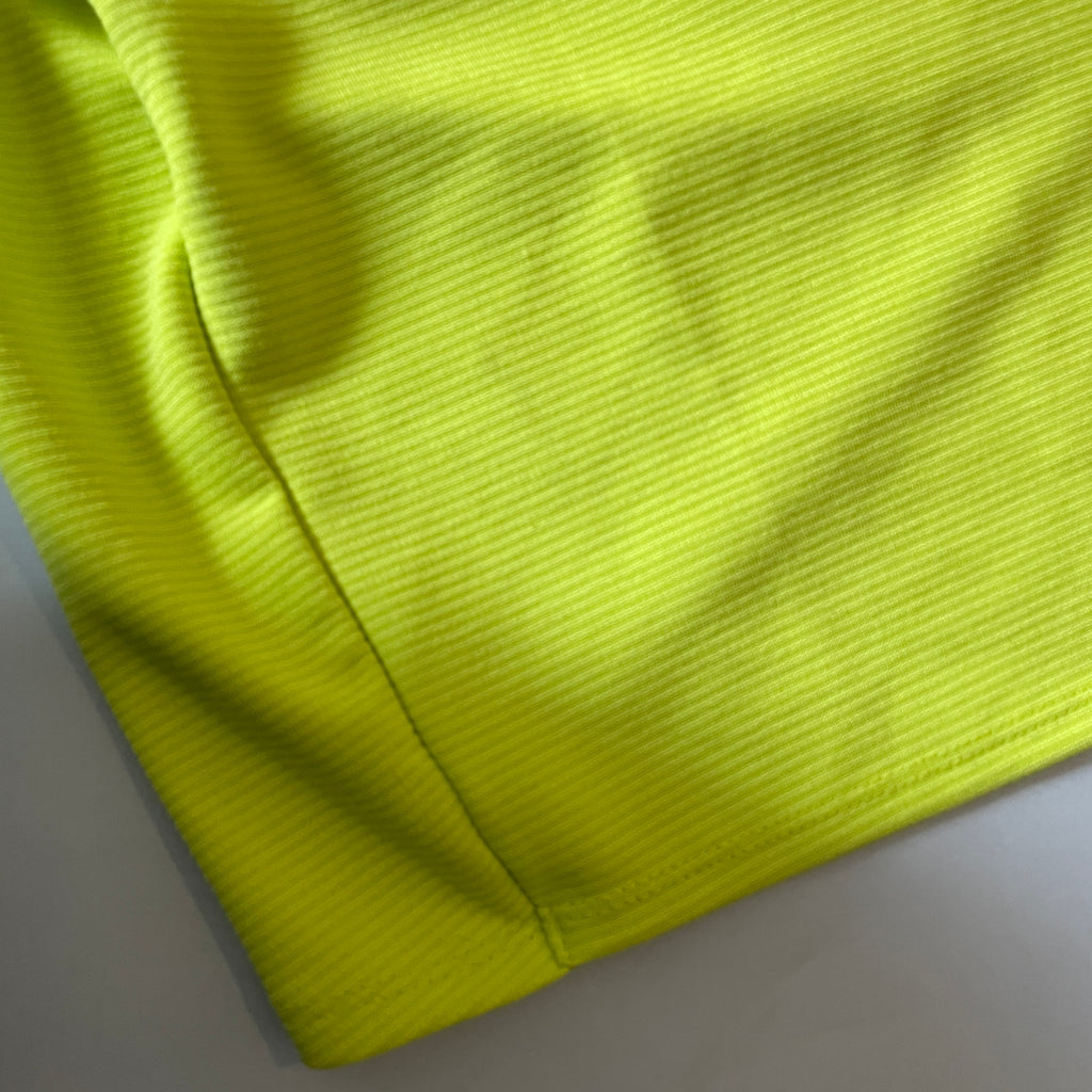 ZARA Neon Green Cut-Out Dress | Pre Loved |