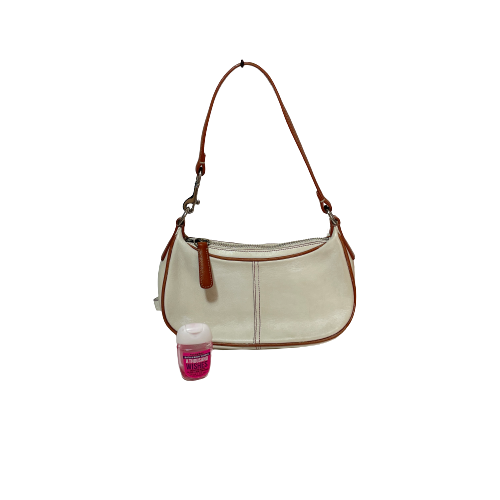 Coach White Leather Mini Shoulder Bag | Pre Loved |