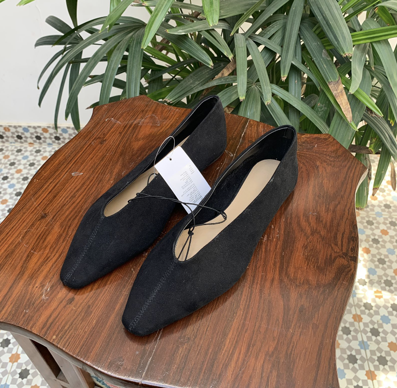 H&M Black Slip-on Shoes | Brand New |