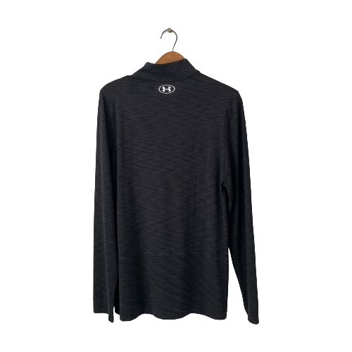 Under Armour Men's Black Long-sleeved Zip Shirt | Brand New |