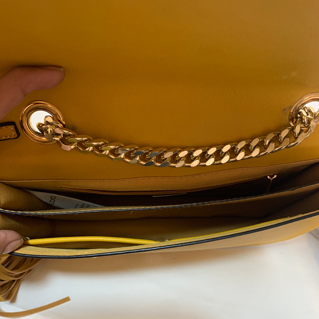 ALDO Mustard Shoulder Bag | Gently Used | | Secret Stash
