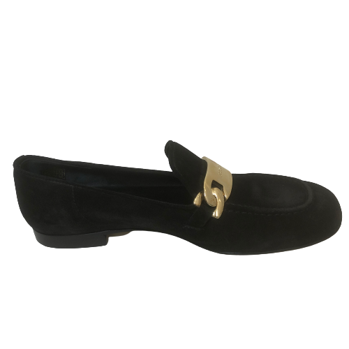 Jimmy Choo Black Suede Loafers | Pre Loved |