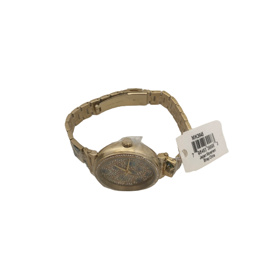 Michael Kors MK3945 Gold Peacock Pattern Watch | Brand New |