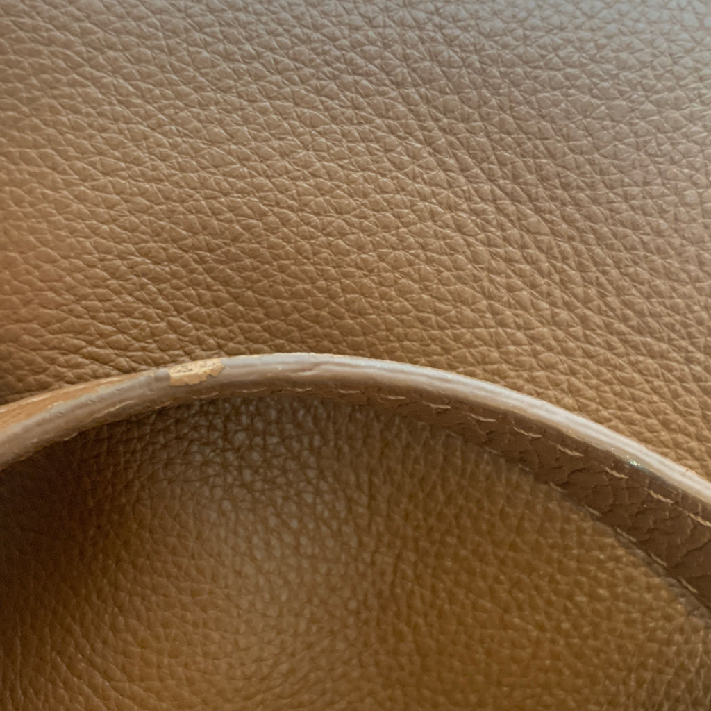 Michael Kors Brown Pebbled Leather Shoulder Bag | Pre Loved | | Secret ...