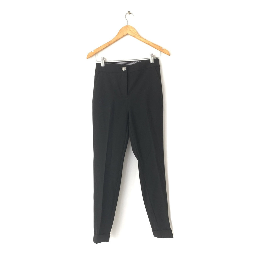 ZARA Black Cuffed Pants | Brand New | | Secret Stash
