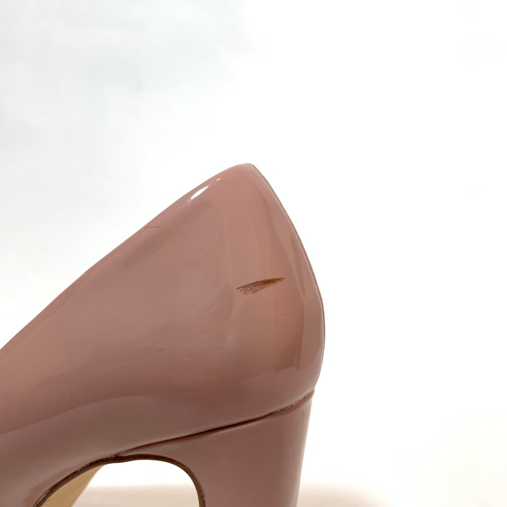 ZARA Nude Pink Square-toe Pumps | Pre Loved |