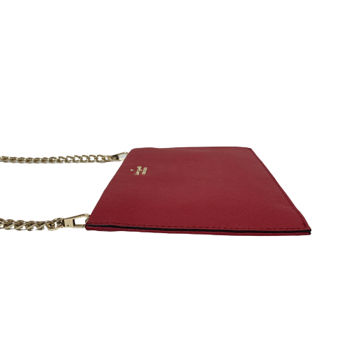 Kate Spade Red Leather Convertible Clutch | Gently Used |