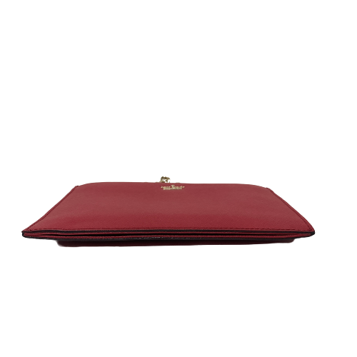 Kate Spade Red Leather Convertible Clutch | Gently Used |