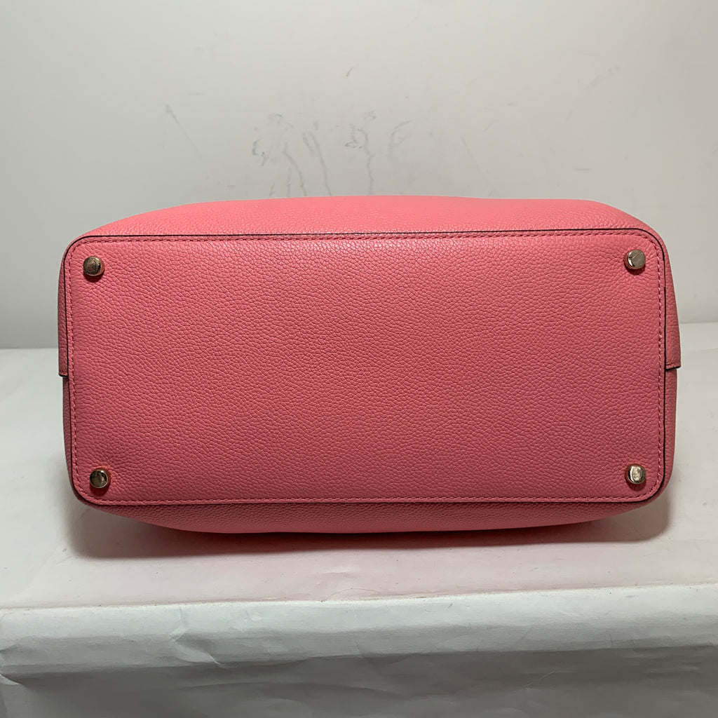 Kate Spade Pink Pebbled Leather Satchel | Pre Loved |