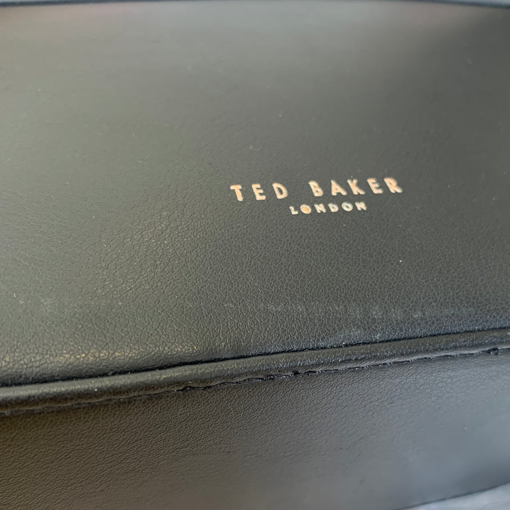 Ted Baker Floral Print Black Shoulder Bag | Like New | | Secret Stash