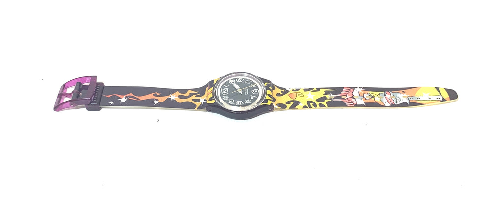 Swatch Rockstar Silicone Watch | Brand New |