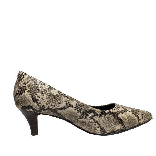 Clark's Snakeskin Pumps | Brand New |