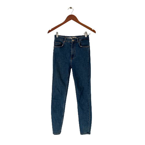 Zara Denim Blue Skinny Jeans