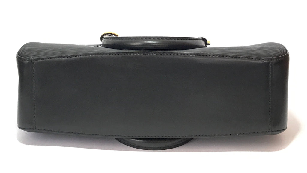 Louis Vuitton Jasmin Black Epi Leather Hand Bag + Strap at 1stDibs