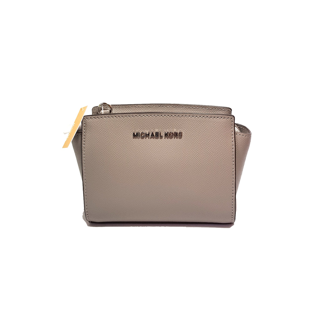 Michael Kors Selma Mini Grey Messenger Bag | Brand New | | Secret Stash