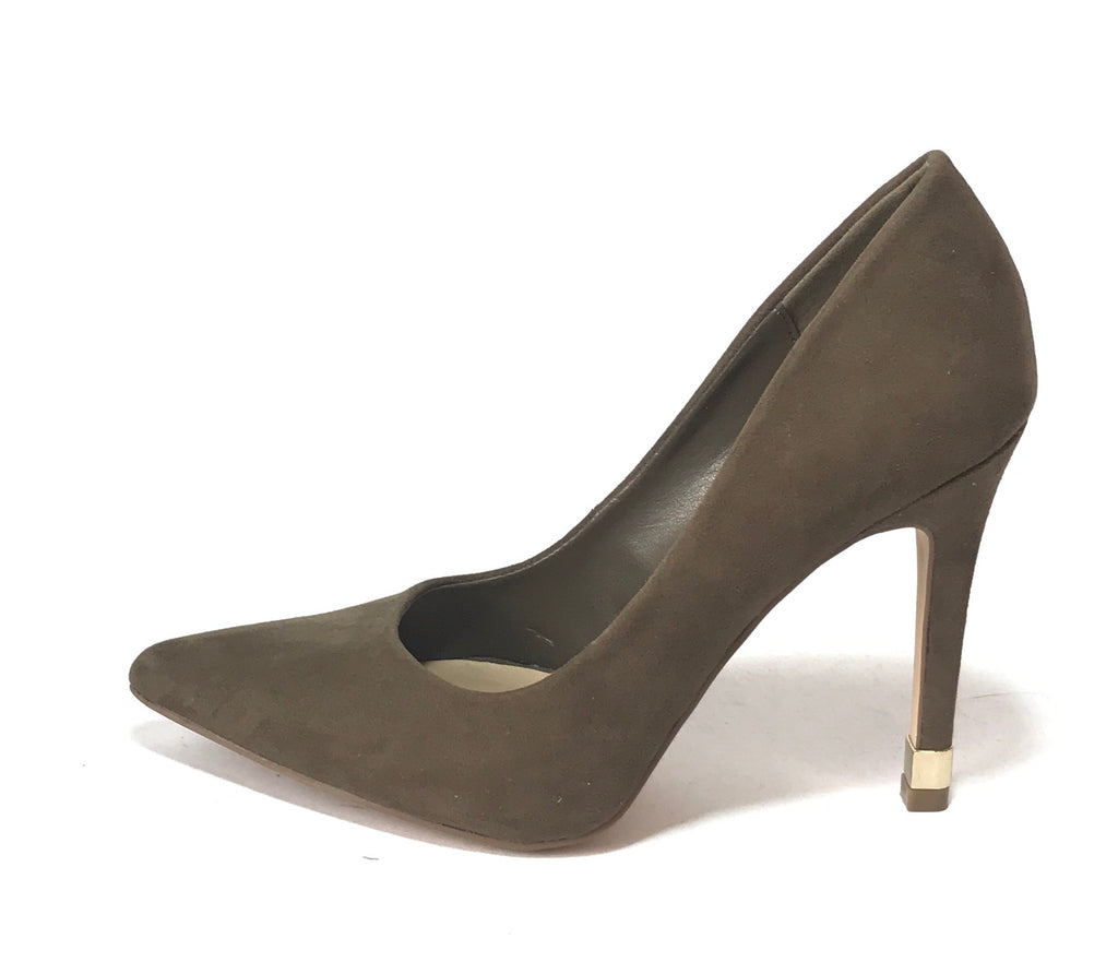 New Look Grey Suede Pumps | Like New |